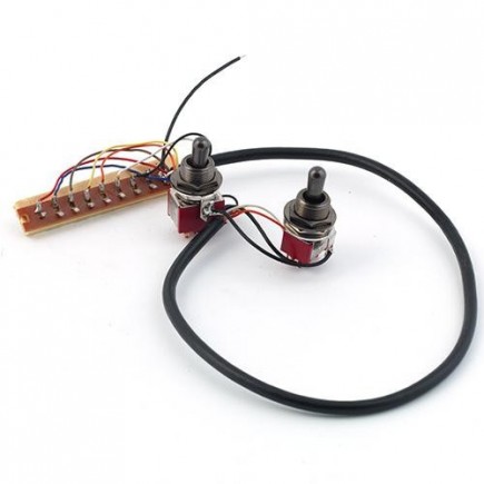 Framus Parts - Toggle Switch Assembly for Framus Panthera Studio Lefthand - Black